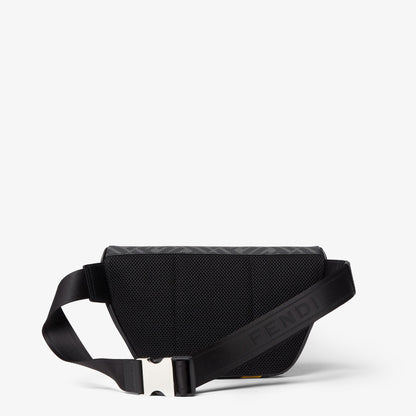 Sacoche banane Fendi Diagonal - Noir
