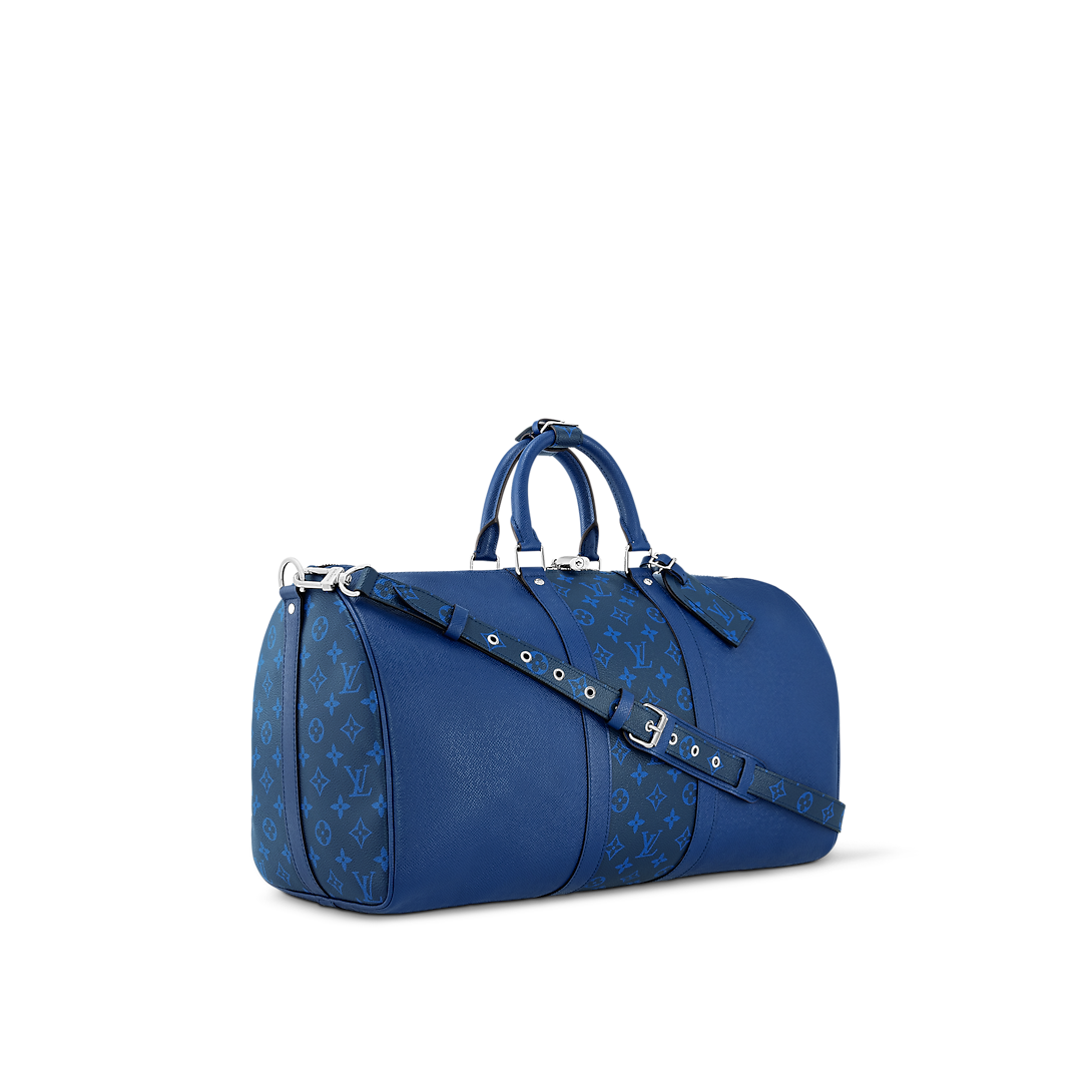 Sac Keepall Bandoulière 50 - LV - Bleu