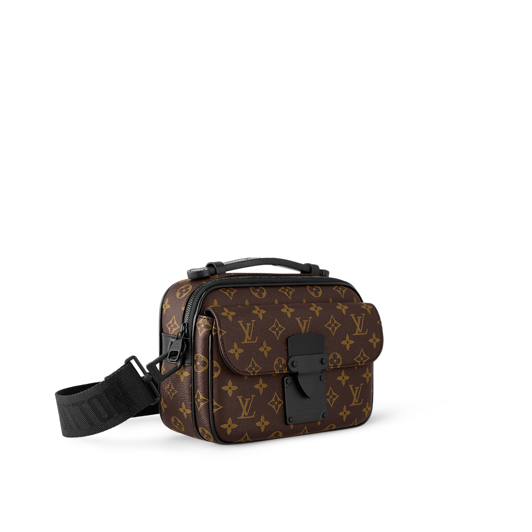 Sac messenger S Lock - LV - Marron