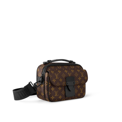 Sac messenger S Lock - LV - Marron