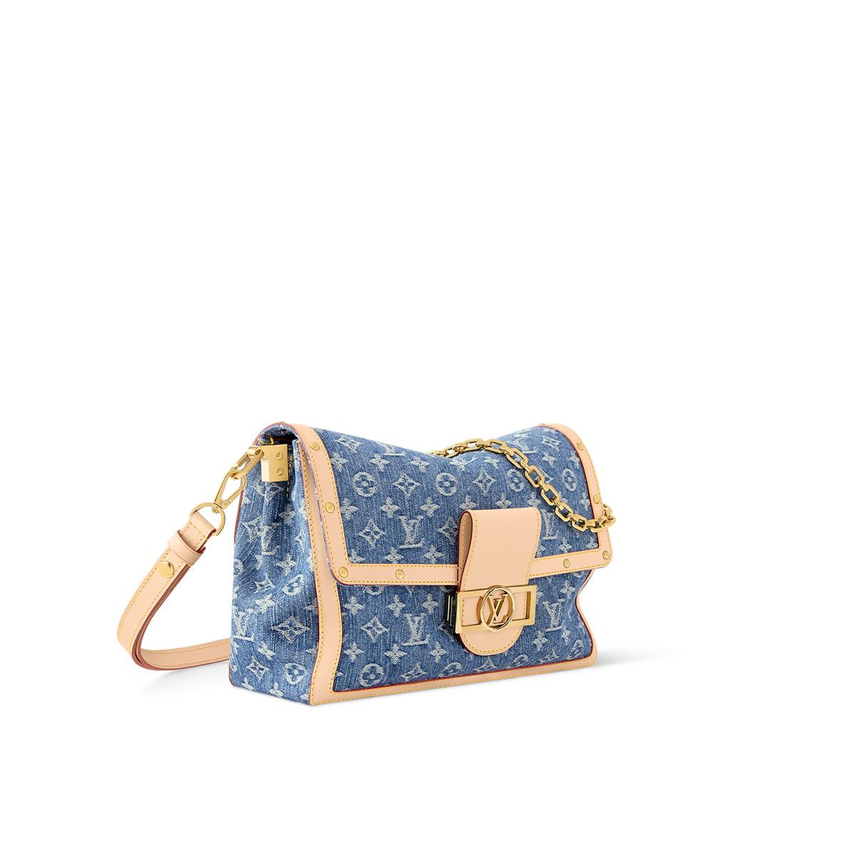 Sac Dauphine Soft GM - LV - Bleu jeans