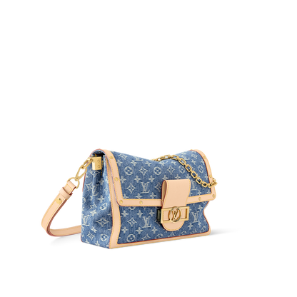 Sac Dauphine Soft GM - LV - Bleu jeans