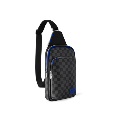 Sac Avenue Slingbag - LV - Noir bleu