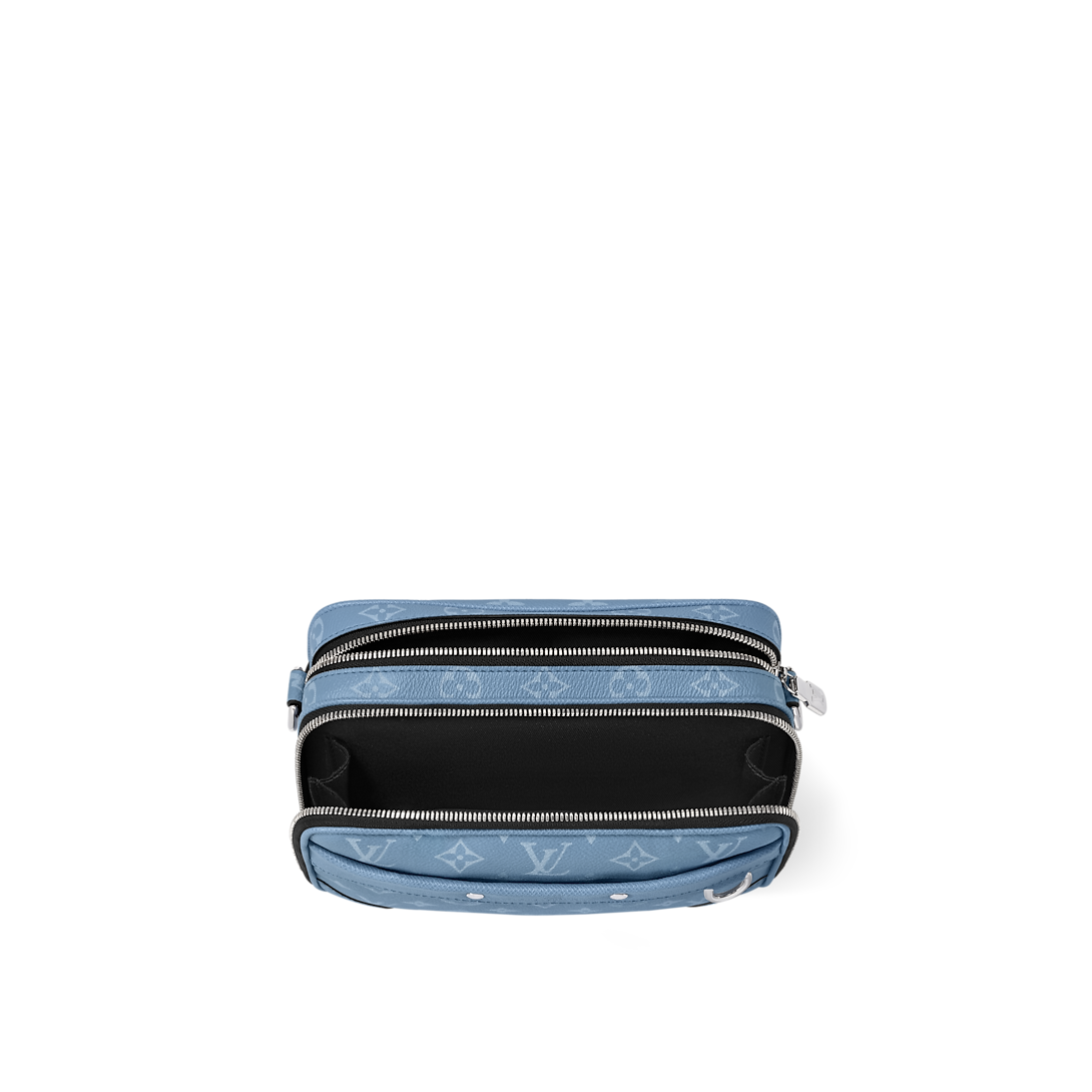 Sac Alpha Messenger - LV - Bleu ciel