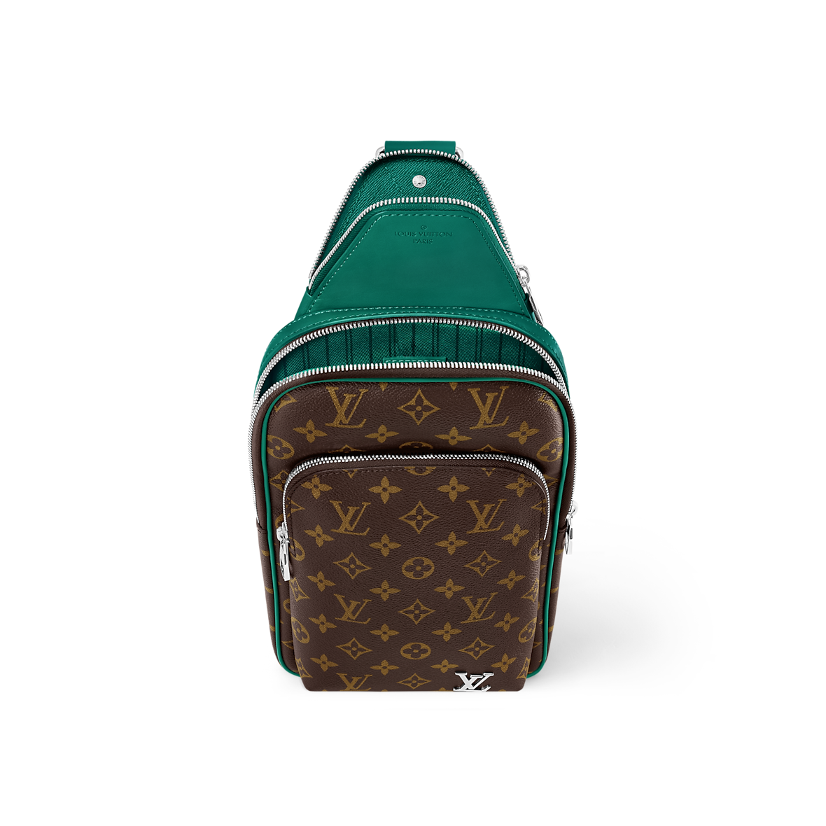Sac Avenue Slingbag - LV - Marron vert