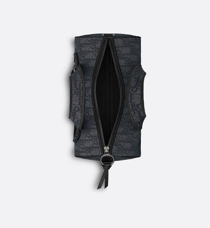 Sac Messenger zippé Dior - Noir