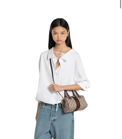 Sac Boston GG Ophidia petit format - Classic