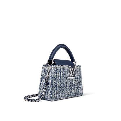 Sac Capucines Mini - LV - Bleu Edition limité