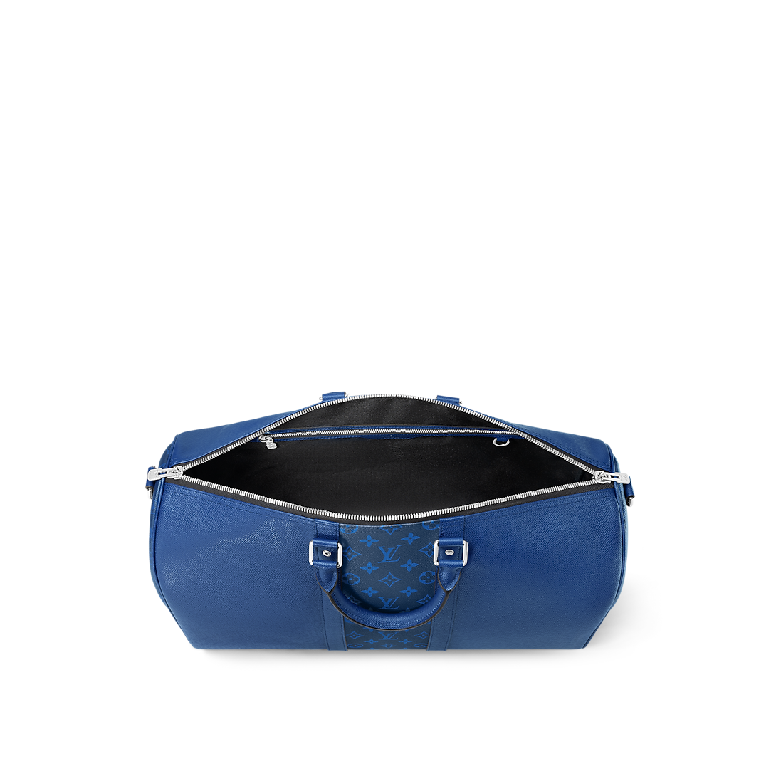 Sac Keepall Bandoulière 50 - LV - Bleu