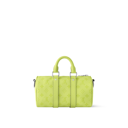Sac Keepall Bandoulière 25 - LV - Vert fluo