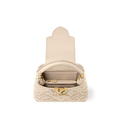 Sac Capucines Mini - LV - Blanc cassé
