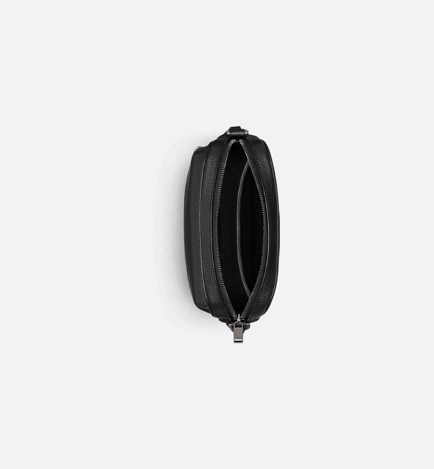 Mini sac Messenger Dior zippé Rider 2.0 Noir et Beige
