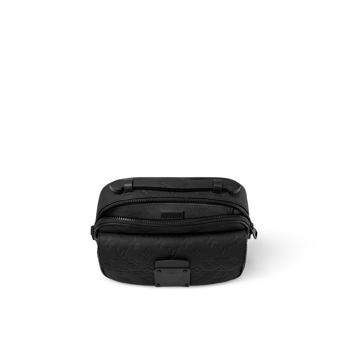 Sac messenger S Lock - LV - Noir