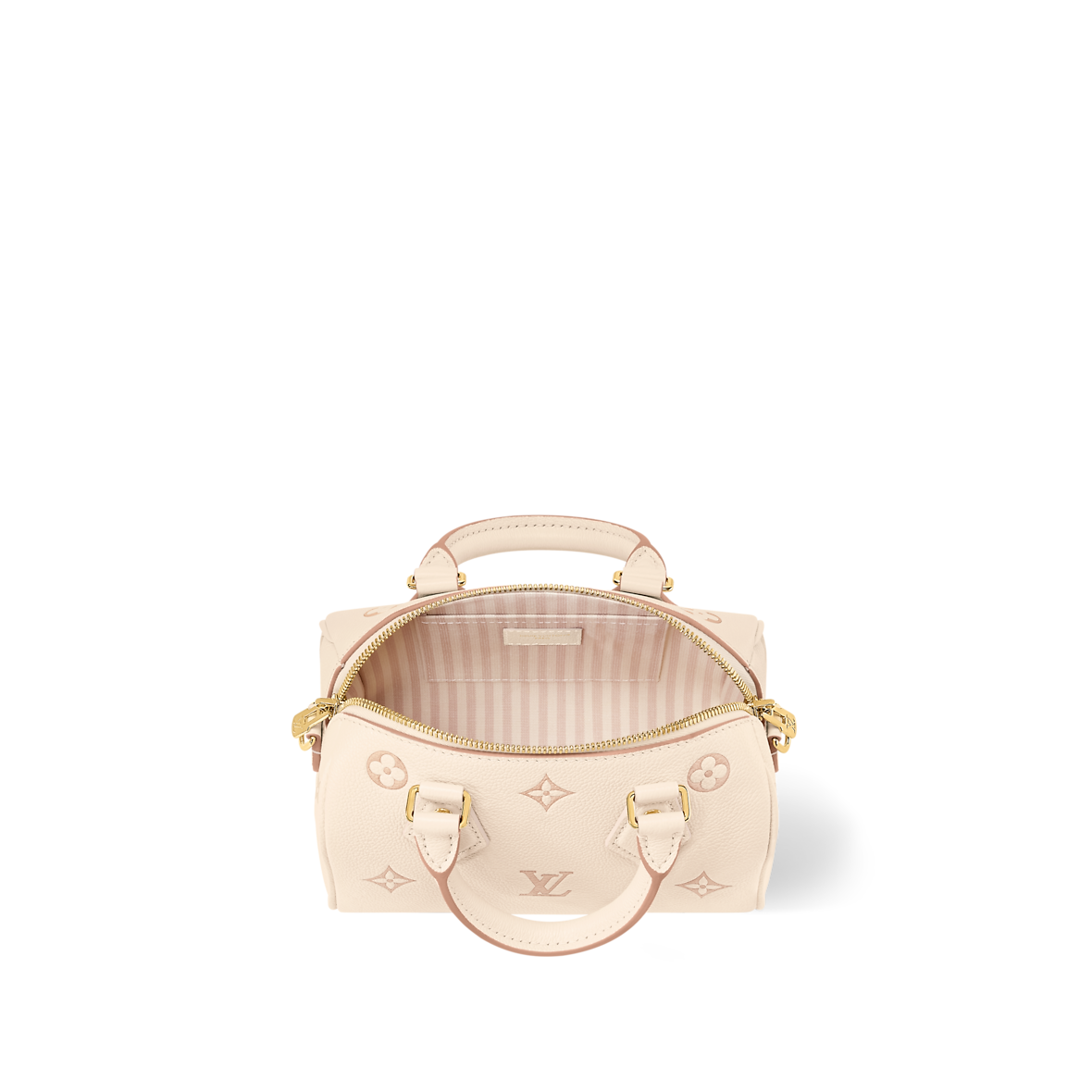 Sac Speedy Bandoulière 20 - LV - Blanc/Rose