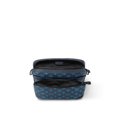 Sac Trio Messenger - LV - Bleu