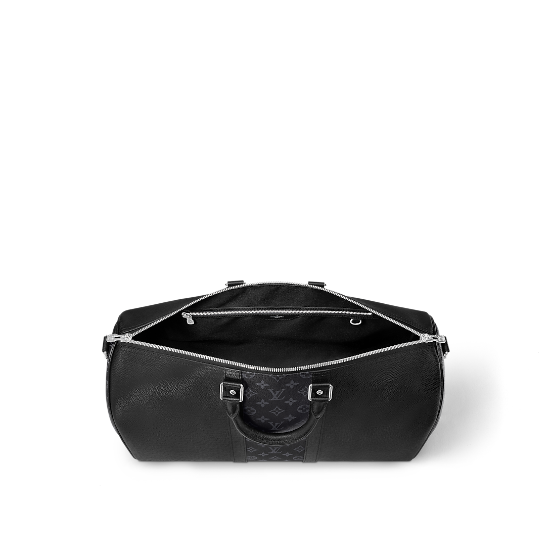 Sac Keepall Bandoulière 50 - LV - Noir