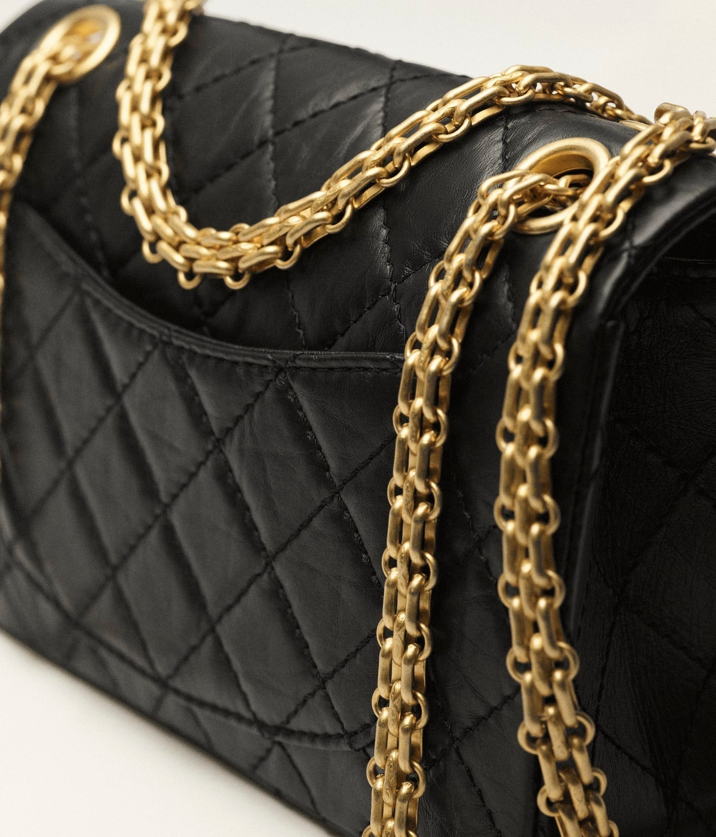 MINI SAC 2.55 CHANEL NOIR