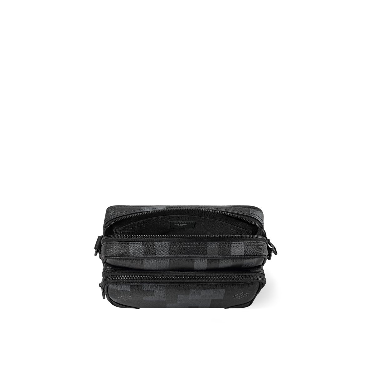 Sac Nil Messenger - LV - Noir Gris carreau