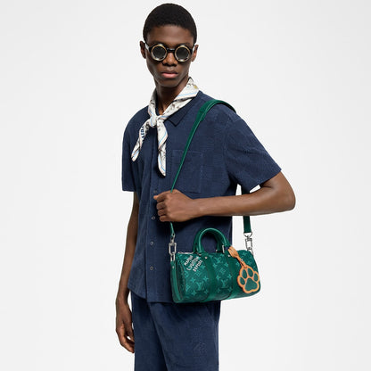Sac Keepall Bandoulière 25 - LV - Vert