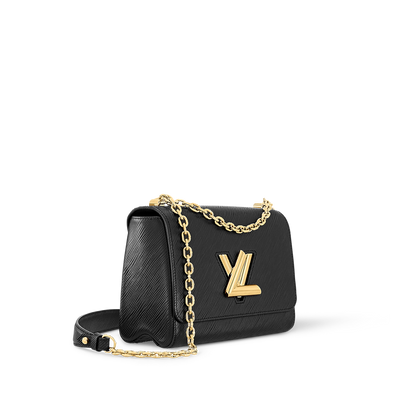 Sac Twist MM - LV - Noir