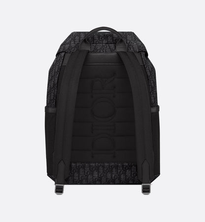 Sac à dos à rabat Dior 8 Noir