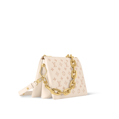 Sac Coussin PM - LV - Blanc Rose