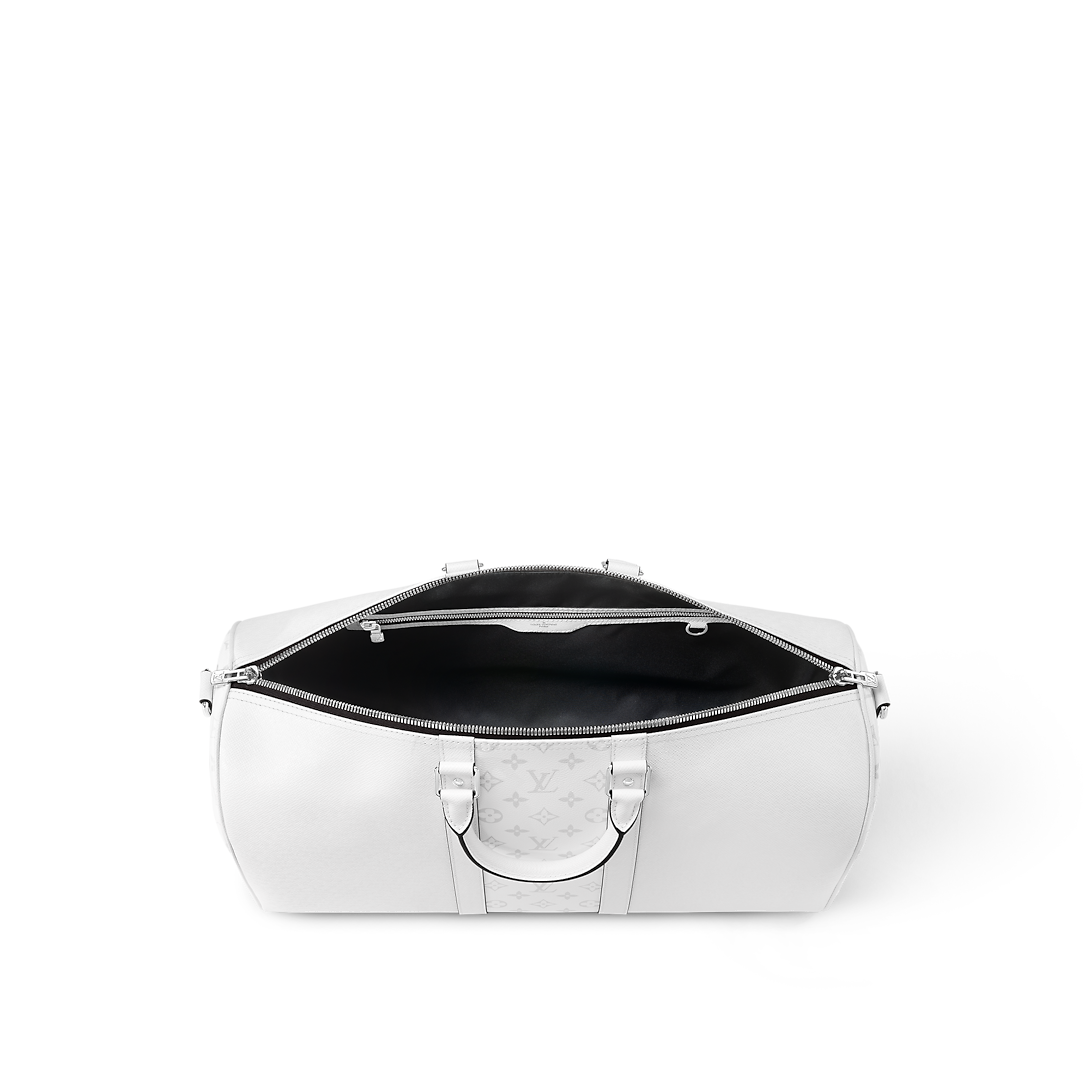 Sac Keepall Bandoulière 50 - LV - Blanc