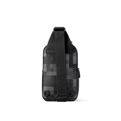 Sac Avenue Slingbag - LV -  Noir Carreau