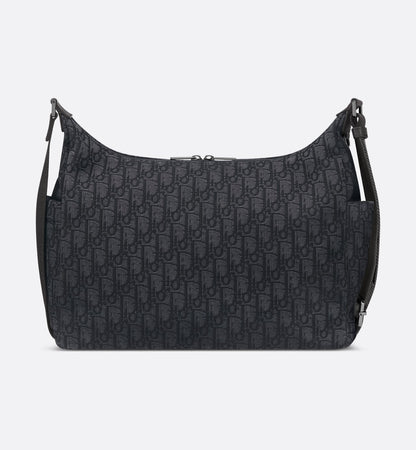 Sac Hobo Rider Soft Medium Dior - Noir