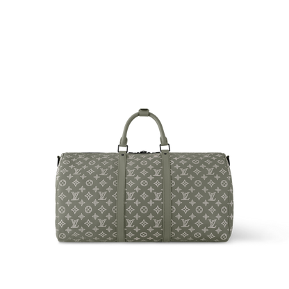 Sac Keepall Bandoulière 50 - LV -  Vert kaki