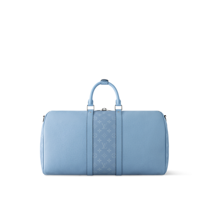 Sac Keepall Bandoulière 50 - LV - Bleu