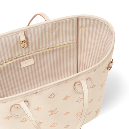 Sac Neverfull MM - LV - Beige/Rose