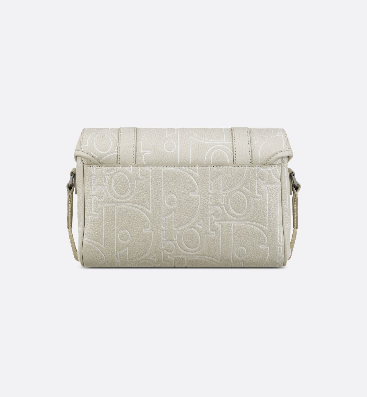 Sac Messenger à rabat Dior Hit The Road - Blanc