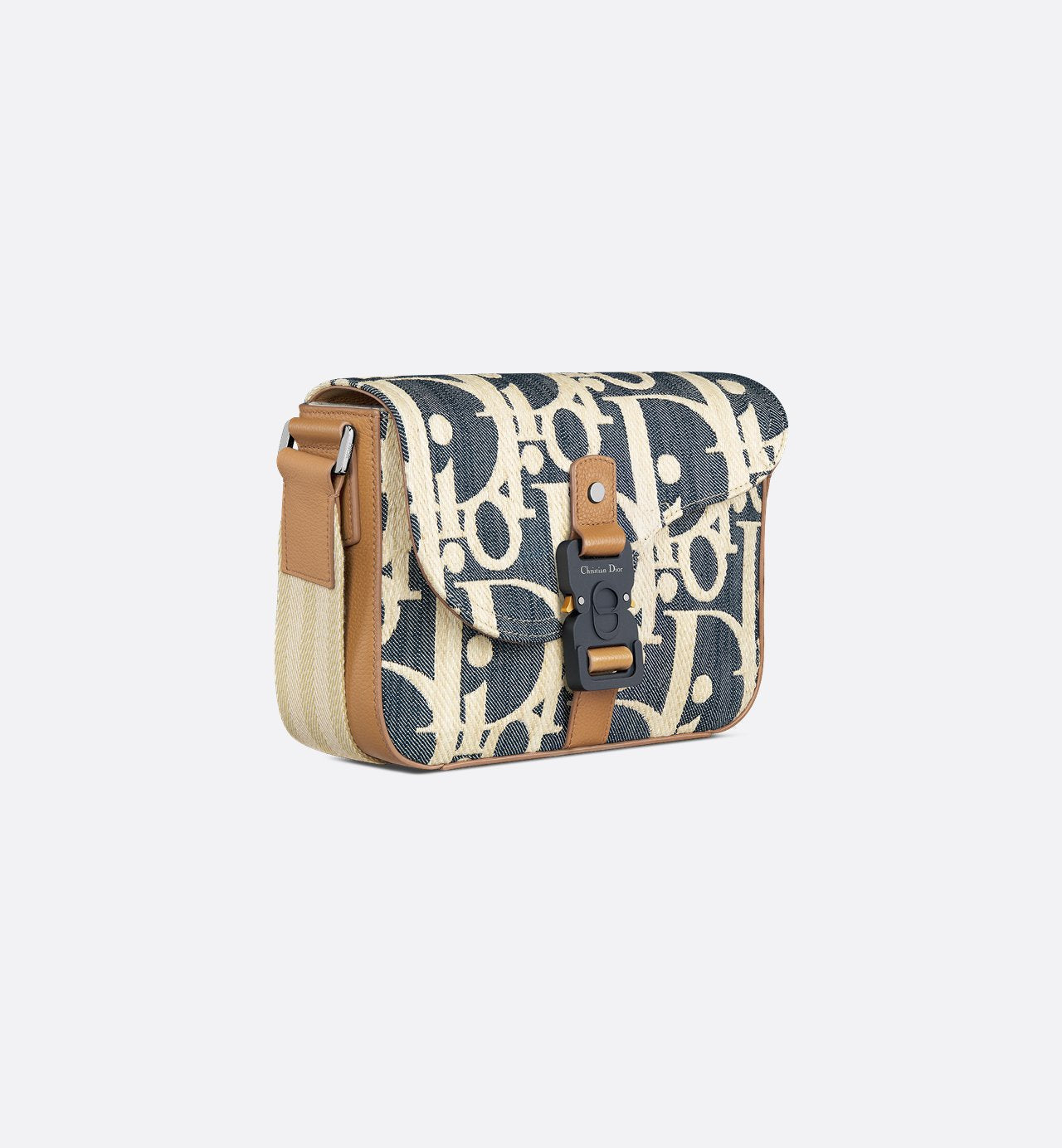 Sac Messenger Saddle Dior - Bleu Blanc