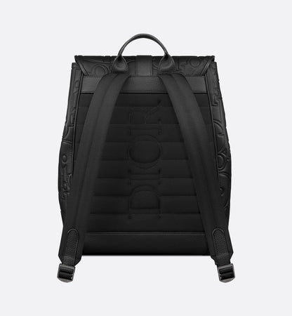 Sac à dos à rabat Dior Daily Noir