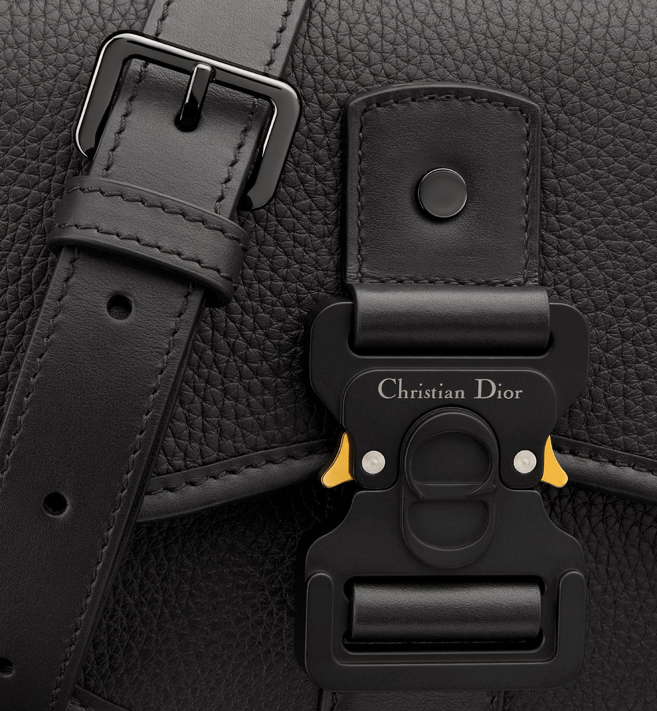 Sac à bandoulière Dior Mini Gallop - Noir