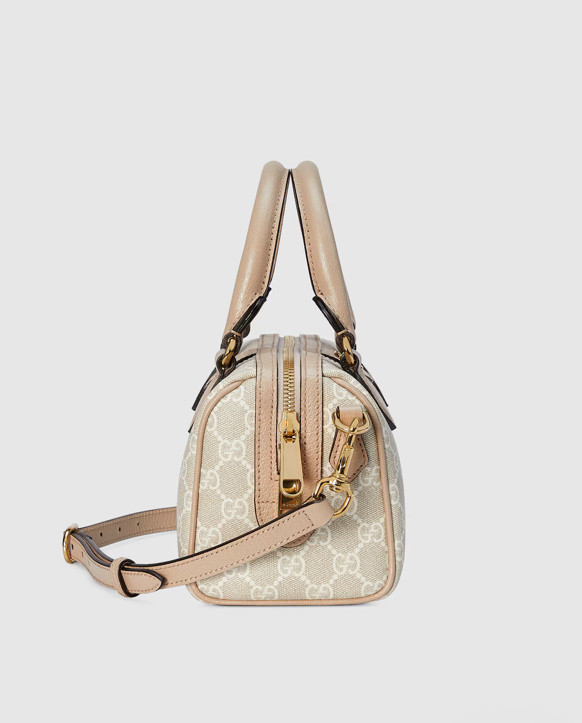 Sac Boston GG Ophidia petit format - Blanc