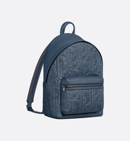 Sac à dos zippé Rider 2.0 - Dior - Bleu