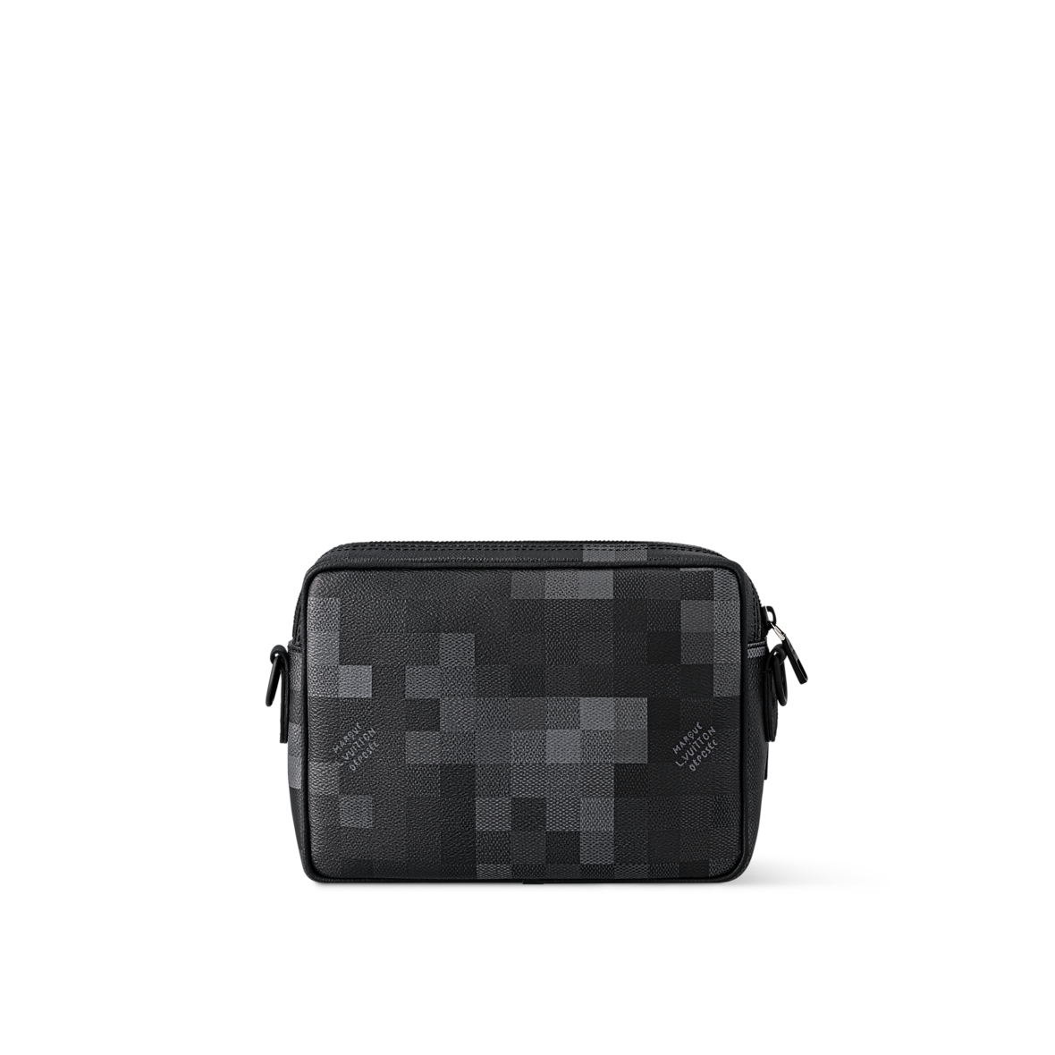 Sac Nil Messenger - LV - Noir Gris carreau