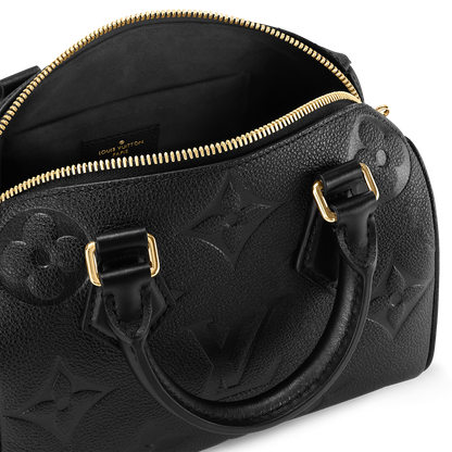 Sac Speedy Bandoulière 20 - LV - Noir