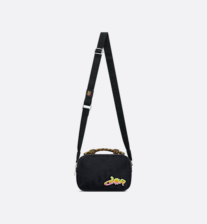 Mini sac zippé DIOR AND LEWIS HAMILTON