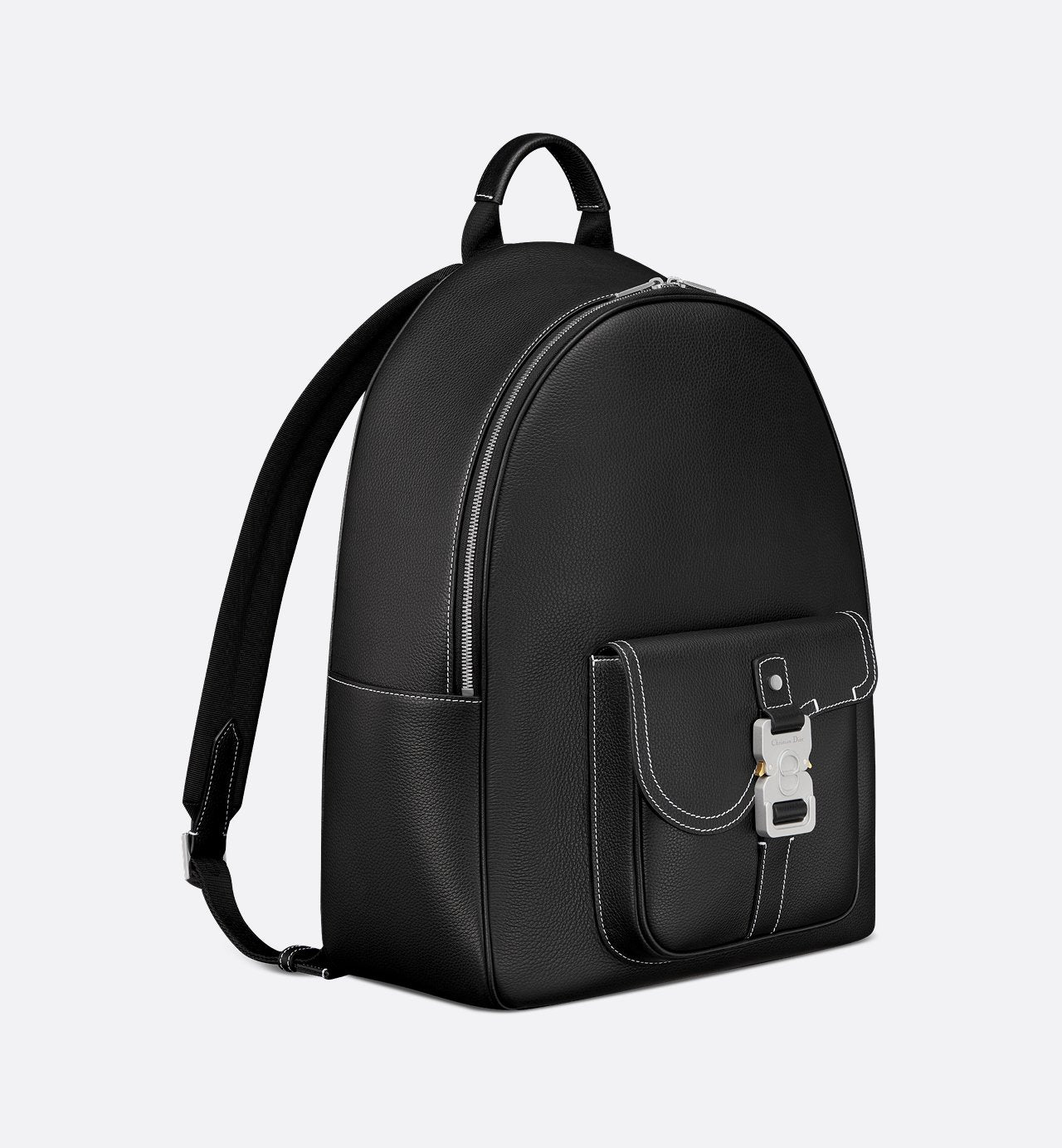 Sac à dos zippé Saddle - Dior - Black