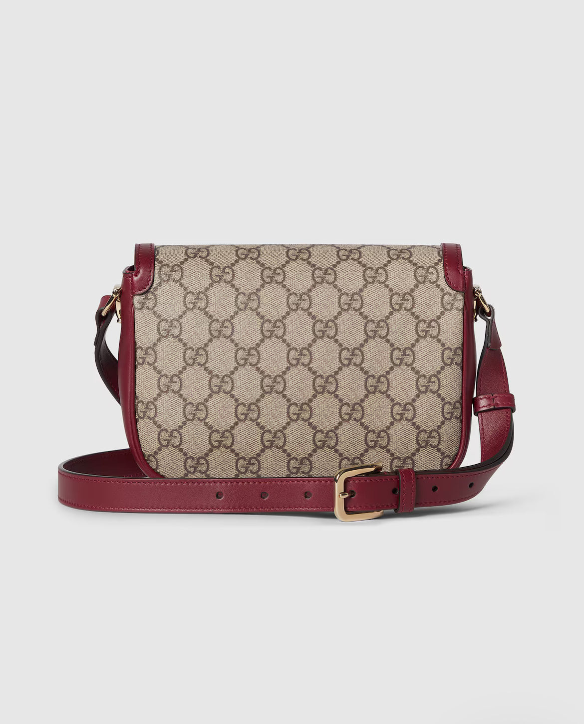 Sac à épaule Gucci Horsebit 1955 petit format - Rouge