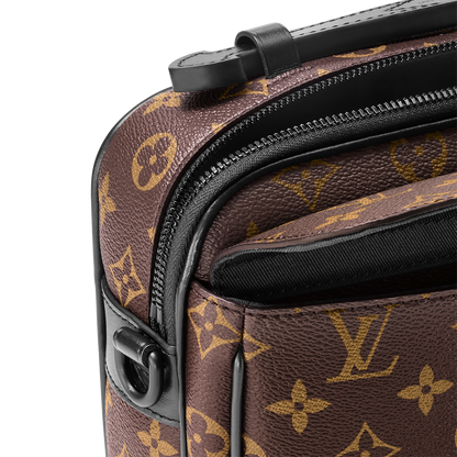 Sac messenger S Lock - LV - Marron