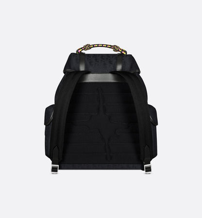 Sac à dos à rabat Dior Hit The Road DIOR AND LEWIS HAMILTON