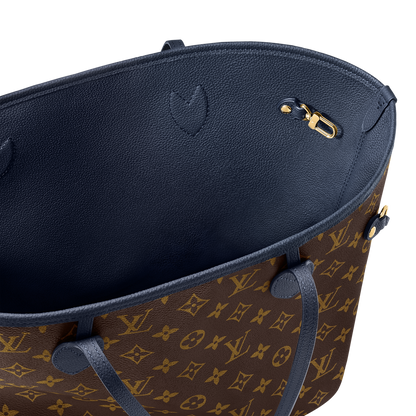 Sac Neverfull Inside Out MM - LV - Bleu