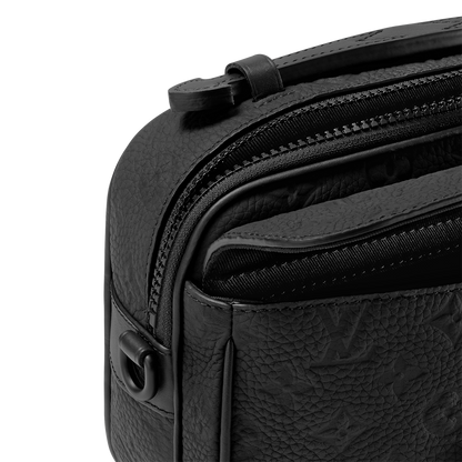 Sac messenger S Lock - LV - Noir