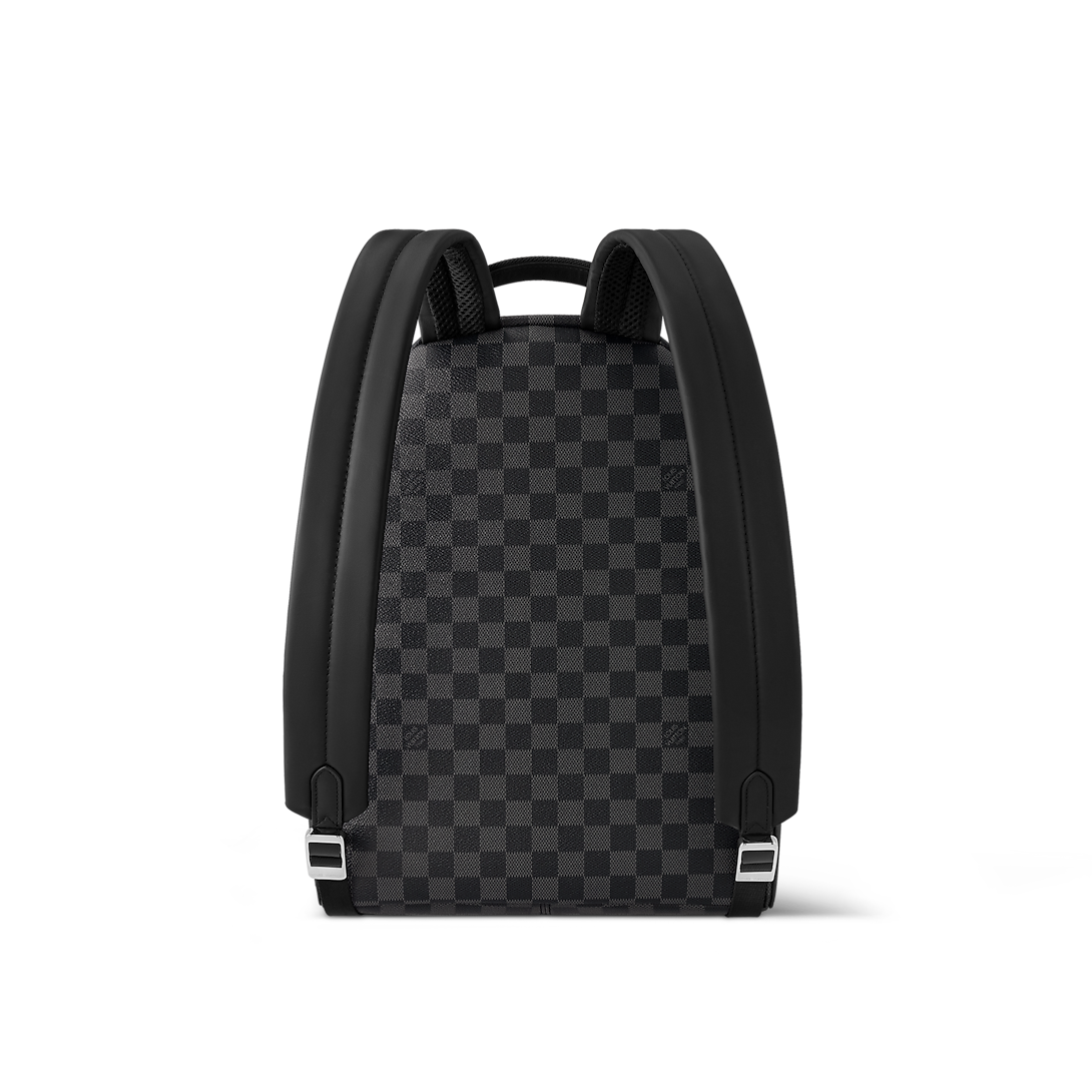 Sac à dos Discovery PM Toile Damier Graphite  - LV - Noir