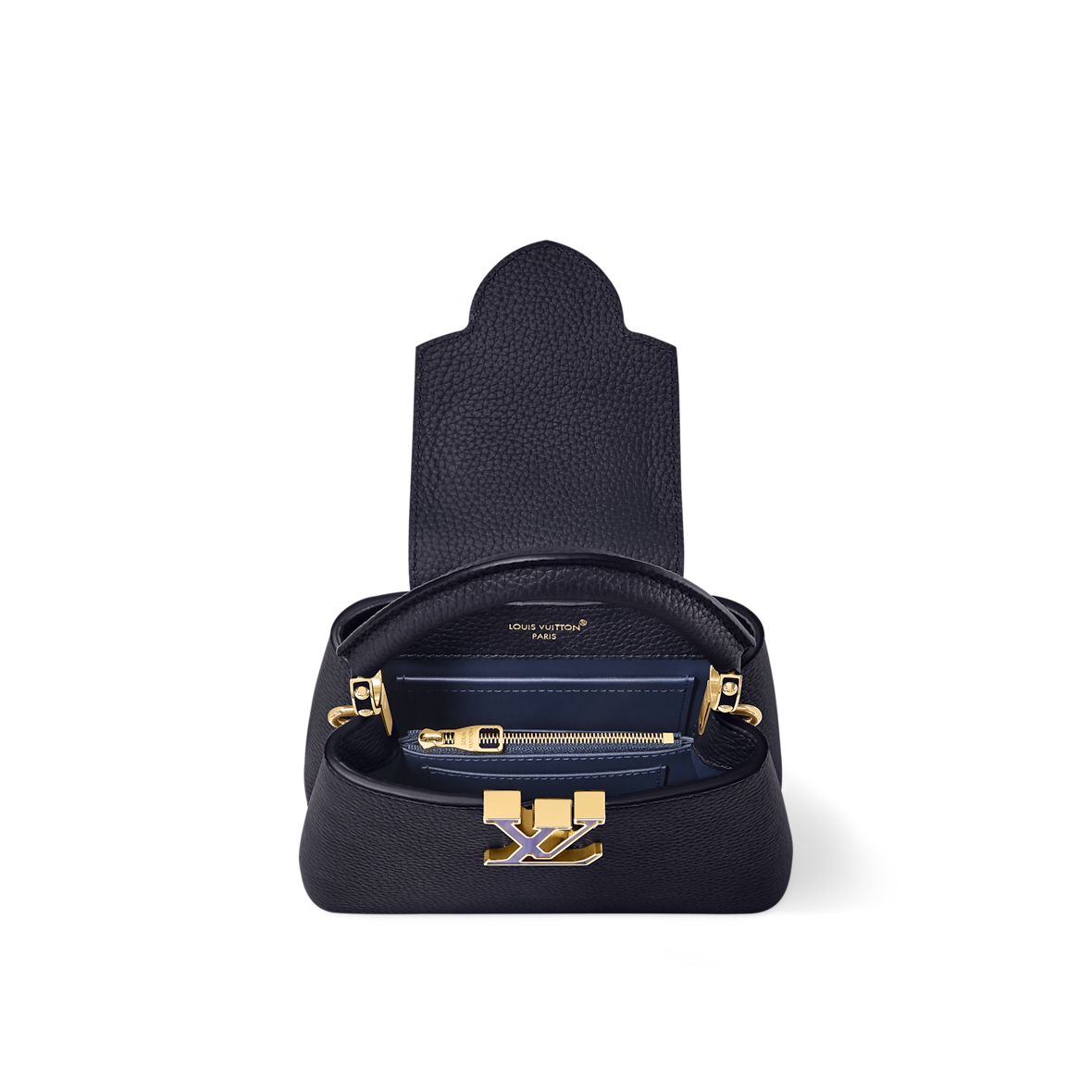 Sac Capucines Mini - LV - Noir/Doré