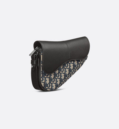 Mini sac Saddle Dior - Beige